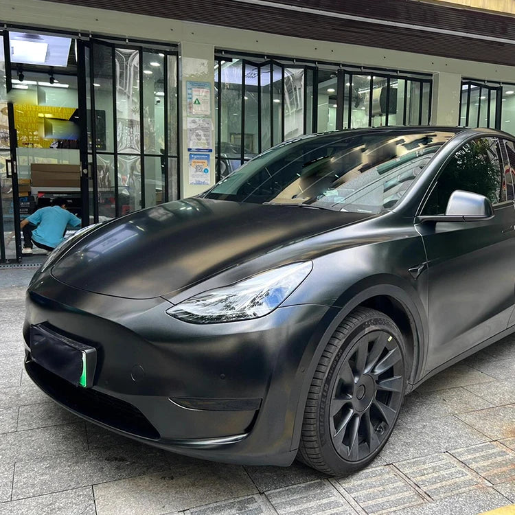 Heavy Metal Havana Black Chameleon Tint Film Matte Car Vinyl Wrap 3m Vinyl Car Wrap Car Wrapping Vinyl Gloss Black