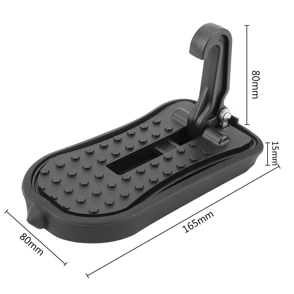 Car Door Step Pedal Auxiliary Foot Pegs Doorstep Universal Auto Rooftop Luggage Ladder Hooked Safety Hammer