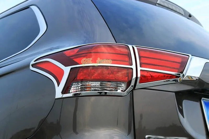 For Mitsubishi Outlander 2016 2017 2018 ABS chromed Rear Tail Light Rear Lamp Cover decoration