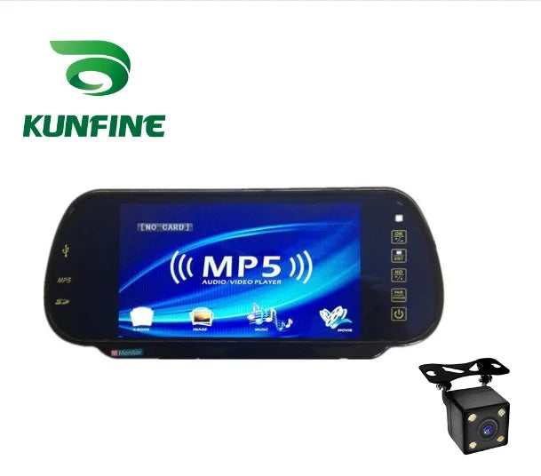 Car Styling 7 Inch TFT LCD Screen Car Rear View Monitor Display Car MP5 Player with Wifi Rearview Reverse Camera Car TV Display