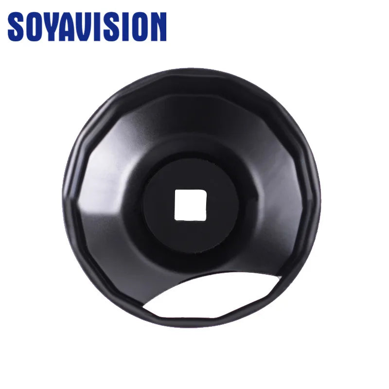 Motorcycle Llave Filtro Aceite Para Black Plastic 76mm End Cap Style Oil Filter Wrench for Harley