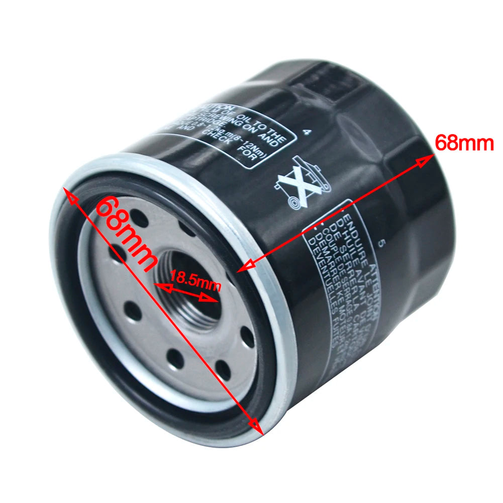 Motorcycle Oil Filter For HONDA NSS250 NSS300 NSS300A NT700V NT700VA RC51 SH300I ST1300 ABS STX1300 VFR1200 VFR1200F VFR800