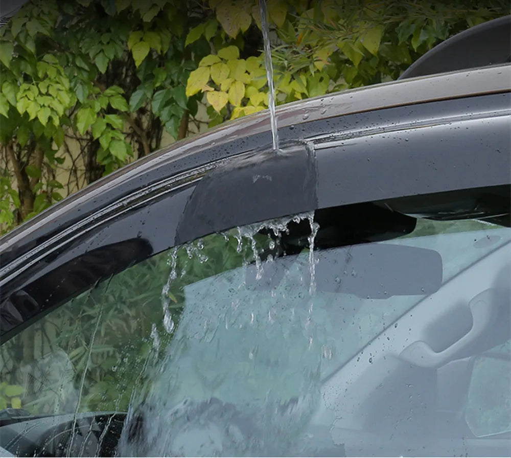 Window Visor For VW Volkswagen Polo 2011 2012 2013 2014 2015 2016 2017 2018 Weathershield Rain Deflector Guard Awning Shelter