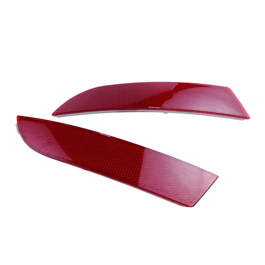 Red Lens Rear Bumper Reflectors Cover N/S & O/S For SEAT Leon FR/Cupra 2005-2012