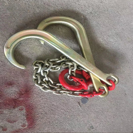 4TON-5TON Road rescue truck trailer wrecker accessories hook chain loquat hook winch sling Trailer vehicle