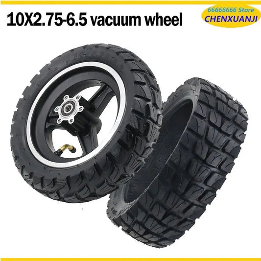 10 inch 10x2.75-6.5 scooter tire 10x2.70-6.5 tubeless off-road tire rubber wheel tire, suitable for replacement parts up to G30