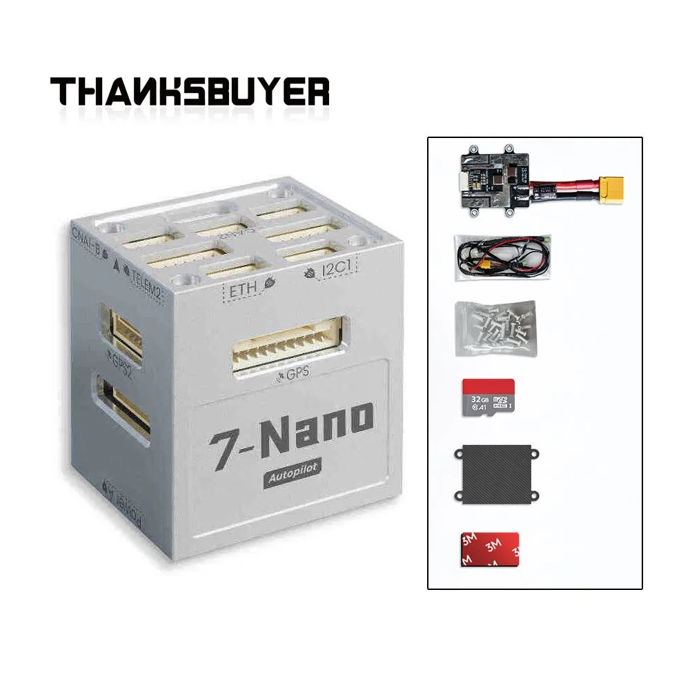 CUAV 7-Nano Autopilot Opensource System for Multi-copter Fixed Wing Compatible with ArduPilot and PX4 Firmware