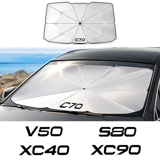 Car parasol car interior windshield sun visor for Volvo XC90 XC60 C30 T6 S60 C70 XC40 V40 XC70 V60 V50 S80 S40 AWD V90 S90