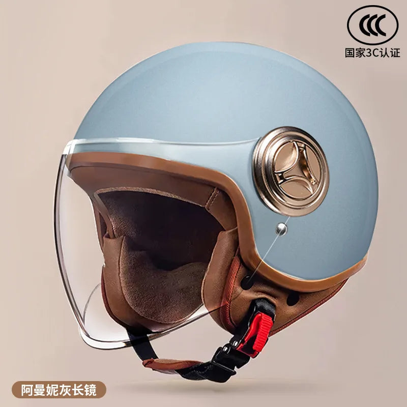 Motorcycle Helmet Unisex Scooter Motos Helmets Casco Capacete Men and Women Capacetes De Moto