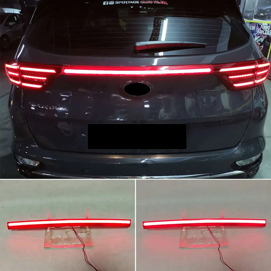 Reflector Brake Warning Tail Light Turn Signal Lamp for Kia KX5 Sportage QL LX / EX 2019 2020  12V Car Rear Bumper
