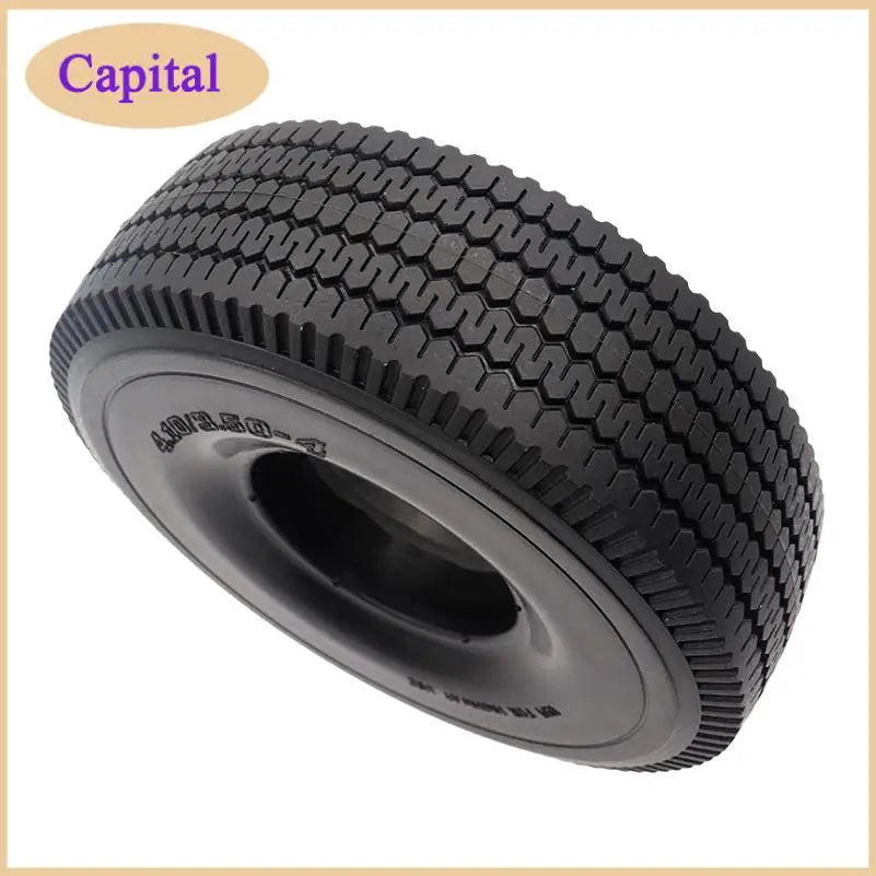 For electric tricycles, handcarts, and warehouse vehicles with 10 inch tires 4.10/3.50-4 solid tire modifications