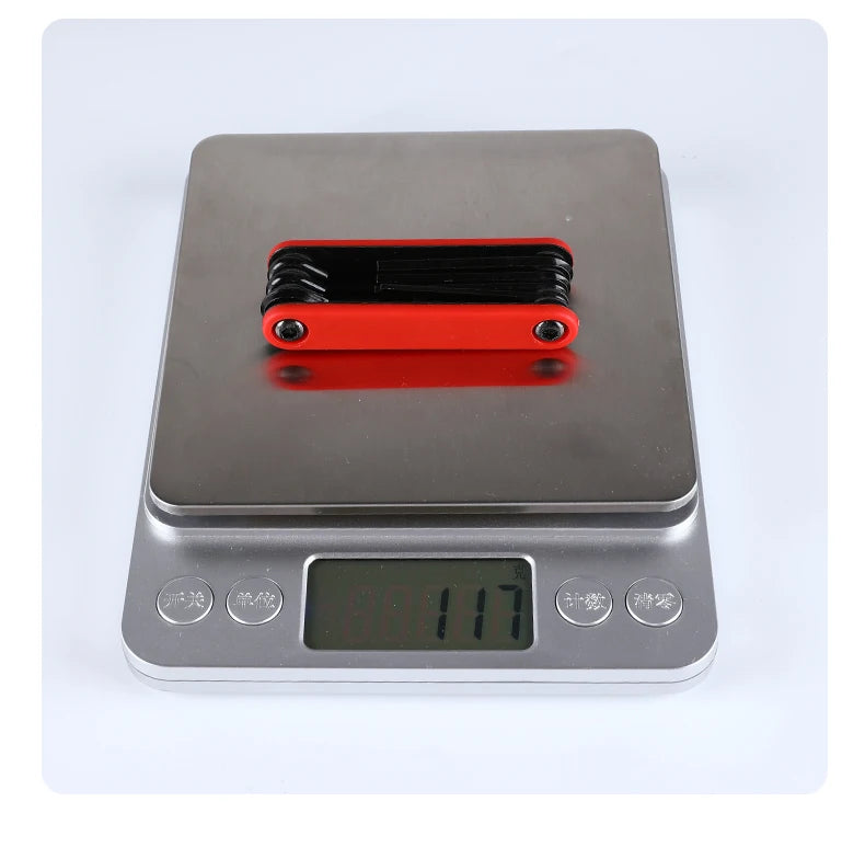 Bicycle Multi-Functional Combination Tool 8 in 1 Multi-functional Repair Tool Highway Bike Loading Folding Tool Repair Bike Hex