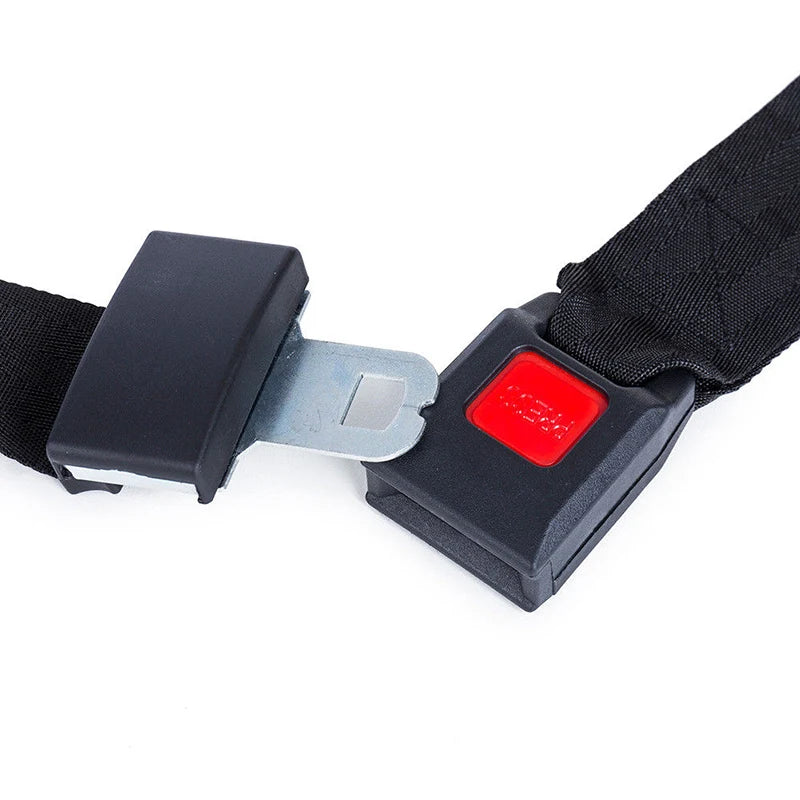 Car Auto Bus Seat Safety Belt Lap 2 Point Adjustable Retractable Universal Seatbelt