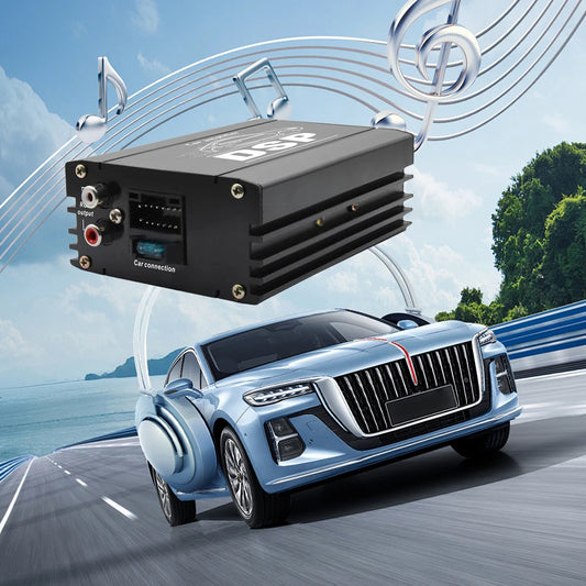 4x50W Car DSP Digital Audio Processor 4 In 6 Out Audio Digital Sound Processor Car DSP Amplifier for Car