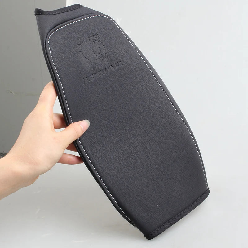 Car Accessories For Skoda Kodiaq 2017-2024 Car Center Console Arm Rest Protection Cushion Armrests Storage Box Cover Pad
