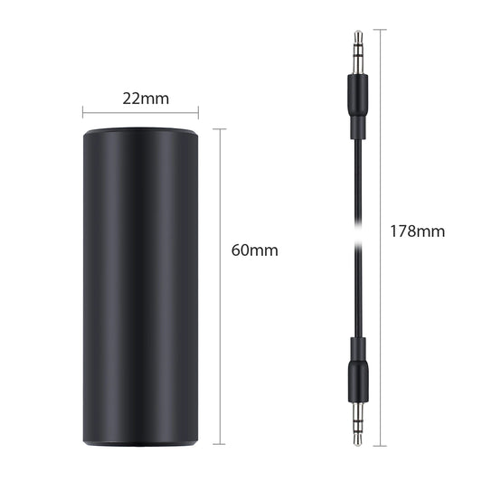 Car Audio Isolator Aux Noise Suppressor Filter Ground Loop Isolator Hum Killer For Car Audio System AUX Car Audio-visual Cable