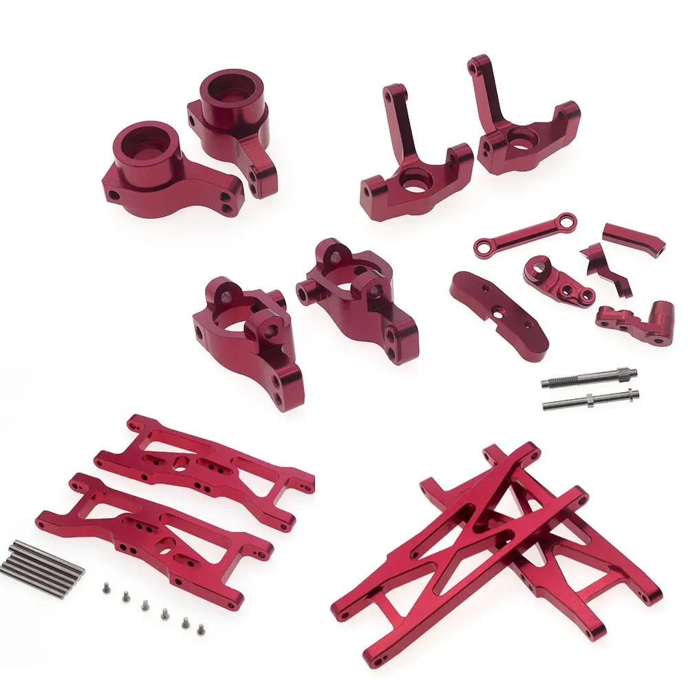 Metal Steering Block C-Hub Carrier Steering Assembly Suspension Arm for Losi 22S SCT 2WD RC Car Upgrade Parts Accessories