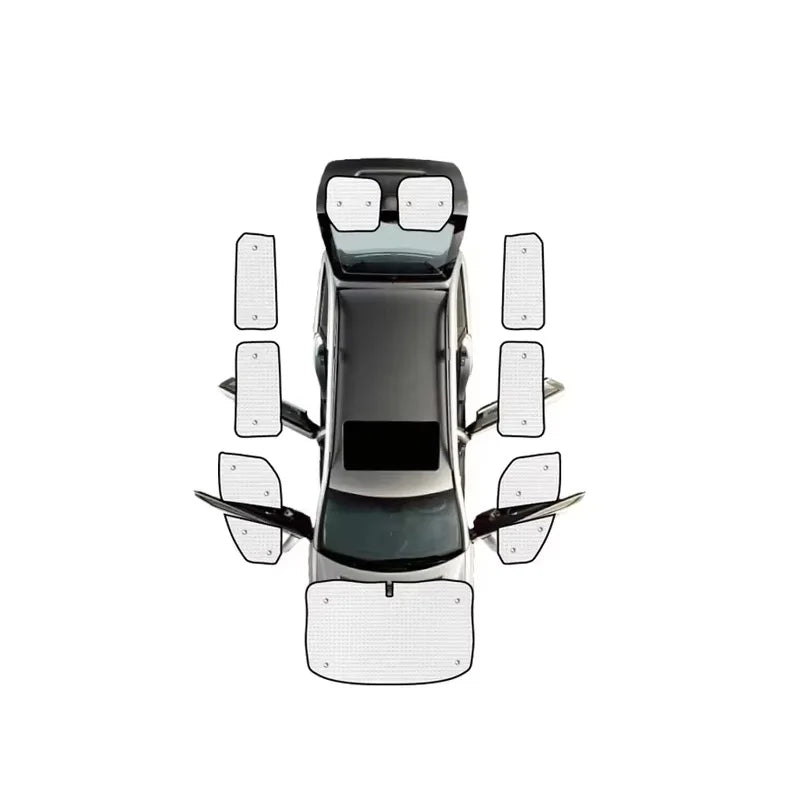 For Ford Transit Custom Tourneo 2012 2013 2014 2015~2022 Car Full Coverage Sunshades Window Sun Visor Surround Visor Accessories