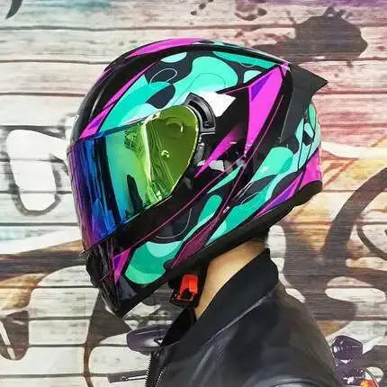 off-road Casco Full Face Motocross Helmet Motorcycle Helmets bike downhill For man Capacete Moto DOT ECE Approved