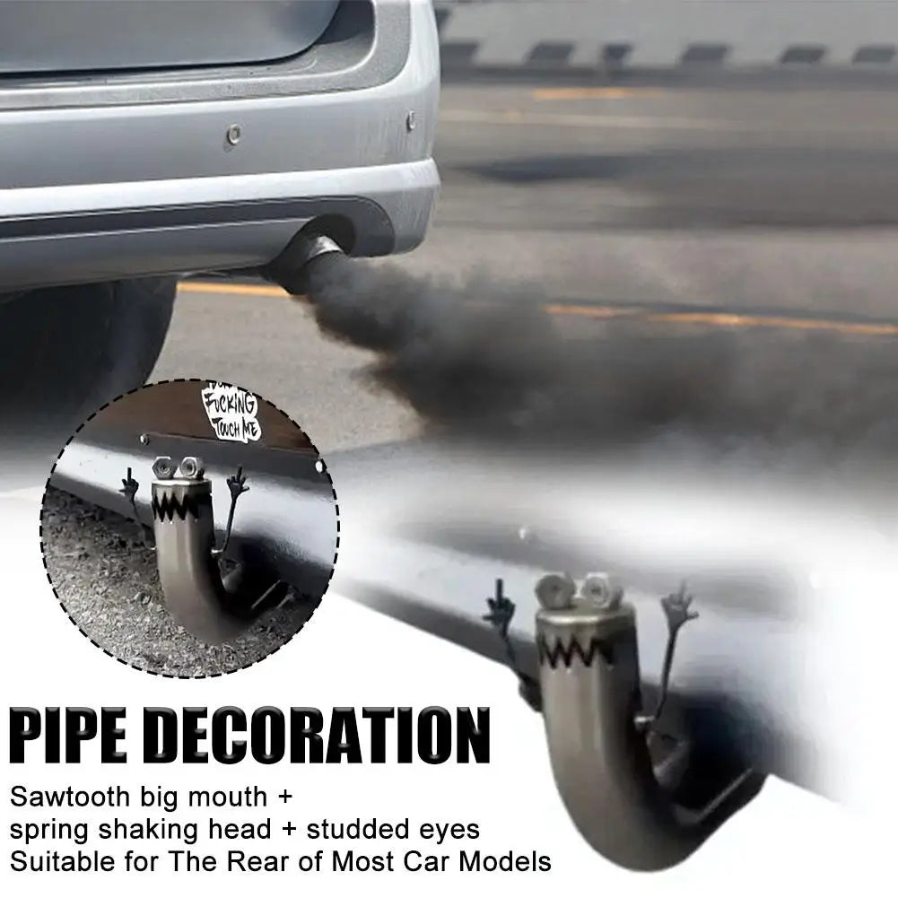 Car Exhaust Pipe Decoration Cover Hitch Trailer Protector Cap Secure Hook Dust Plug Protector Cover Cap Trailer For Trucks RV