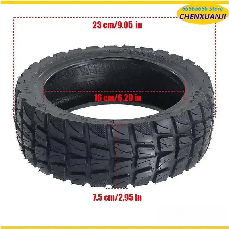 10 inch 10x2.75-6.5 scooter tire 10x2.70-6.5 tubeless off-road tire rubber wheel tire, suitable for replacement parts up to G30