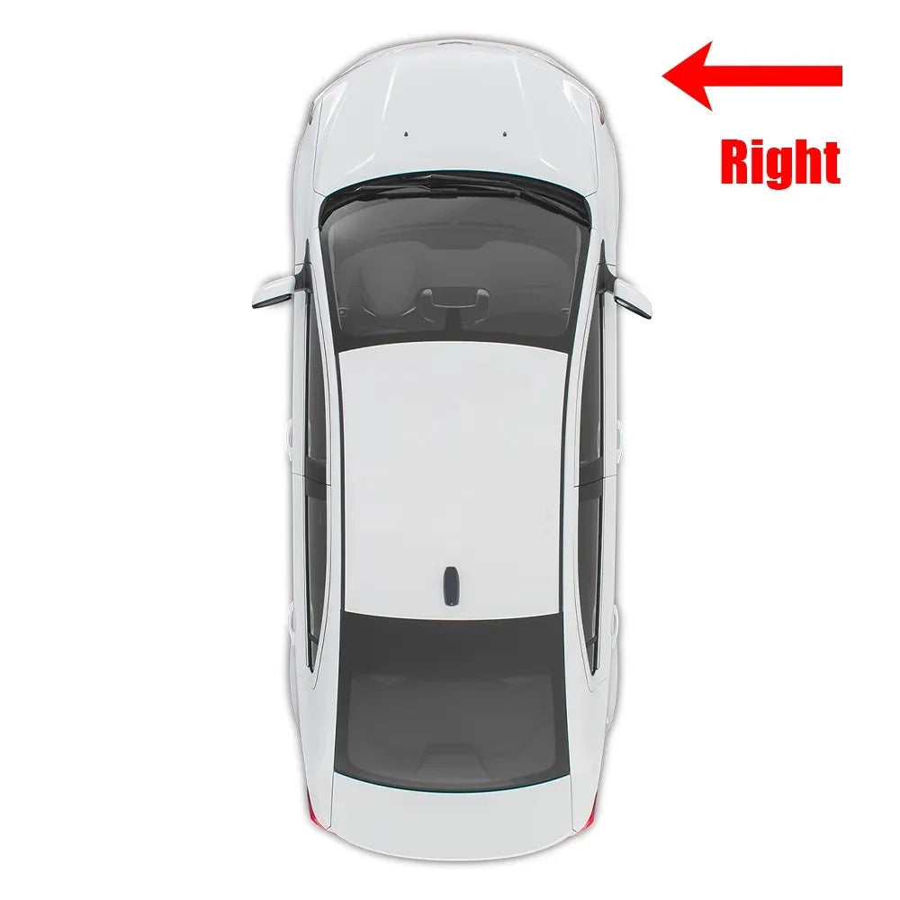 For Volkswagen VW Scirocco R 2009 2010 2011 2012 2013 2014 Car Front Bumper Fog Light Grille Cover Fog Light Cover Trim