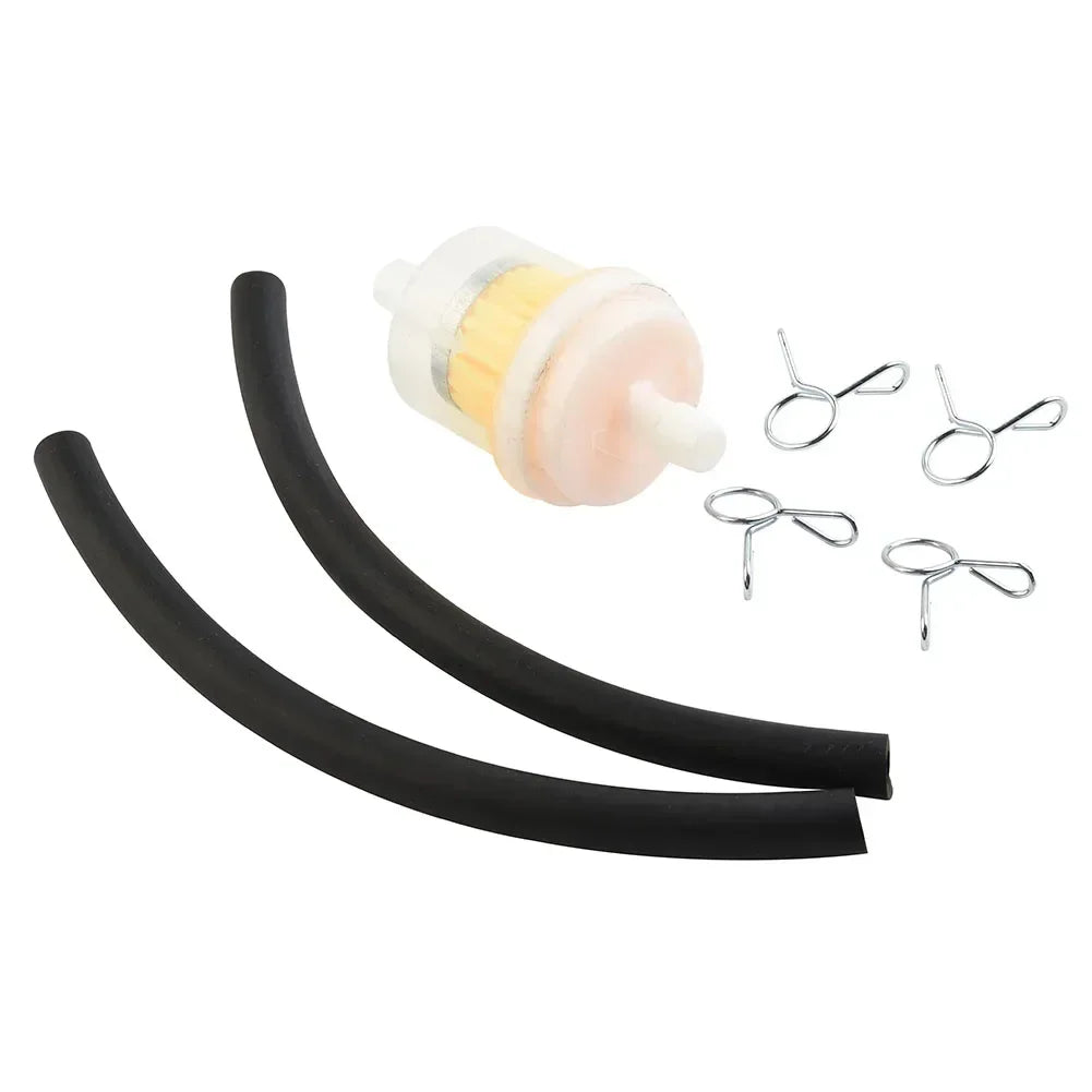 car Fliter With Hose And Clips Universal Fuel Petrol Inline Filter & Hose Pipe Line & Clips Mini Moto Dirt Bike For 47cc & 49cc