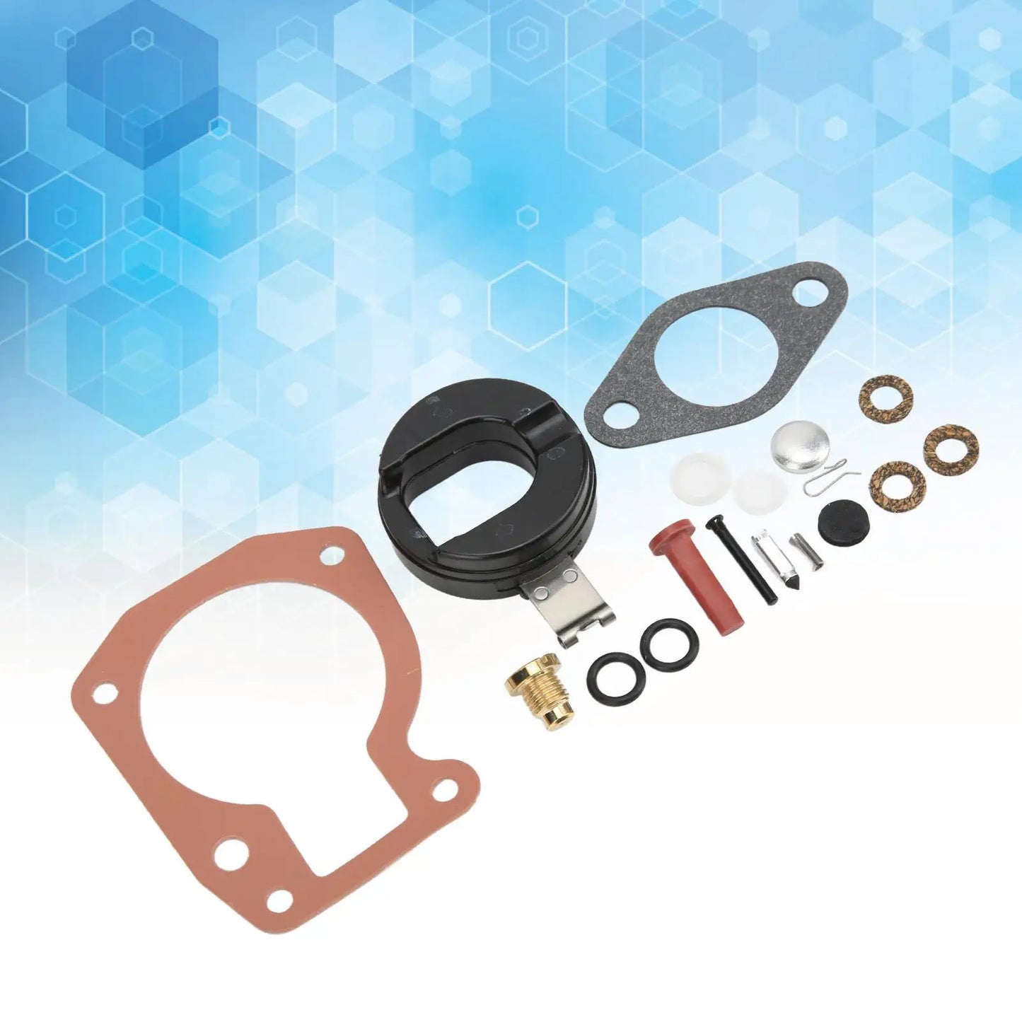 439070 Maintenance Parts Carburetor Repair Kit Rubber Metal Direct Replacement Outboard Carburetor for engine