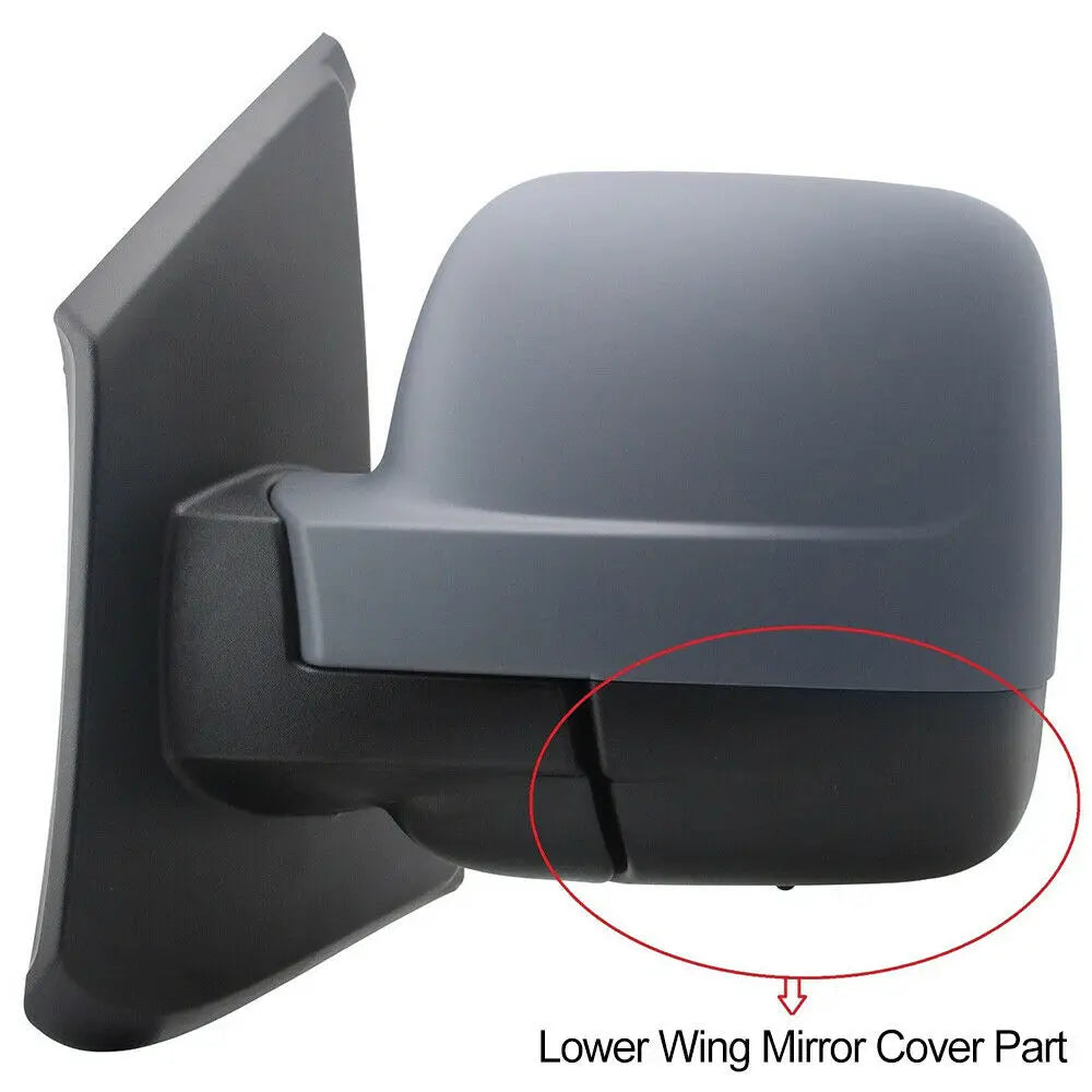 Left/Right Door Wing Mirror Lower Cover for Vauxhall Vivaro Renault Trafic Van & for Fiat Talento 2015 2016 2017 2018