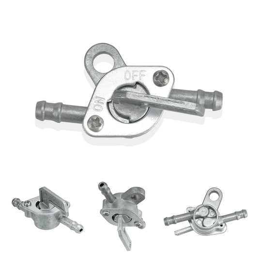 Universal Motorcycle Scooter Inline Petrol Fuel Tank Valve Tap on-Off Switch Motobike for ATV Pit Dirt Quad Dirt Bike Go Kart