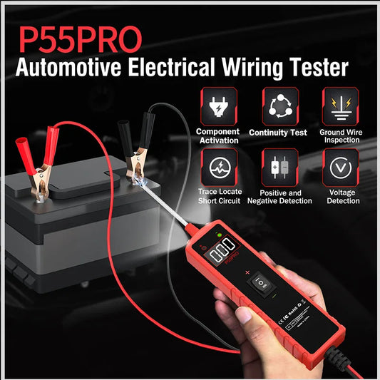 Automotive Inspection Tools Tester  Intelligent Circuit Analysis And P55PRO Diagnosis Instrument Battery Diagnosis With Screen