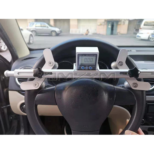 Car Steering Wheel Level Alignment