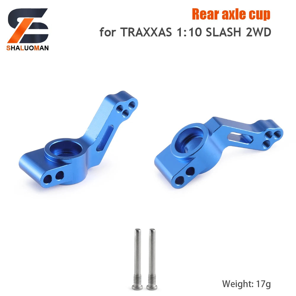 Shaluoman juguete Toys Metal Upgrades Parts 1/10 TRAXXAS SLASH 2WD RC Car