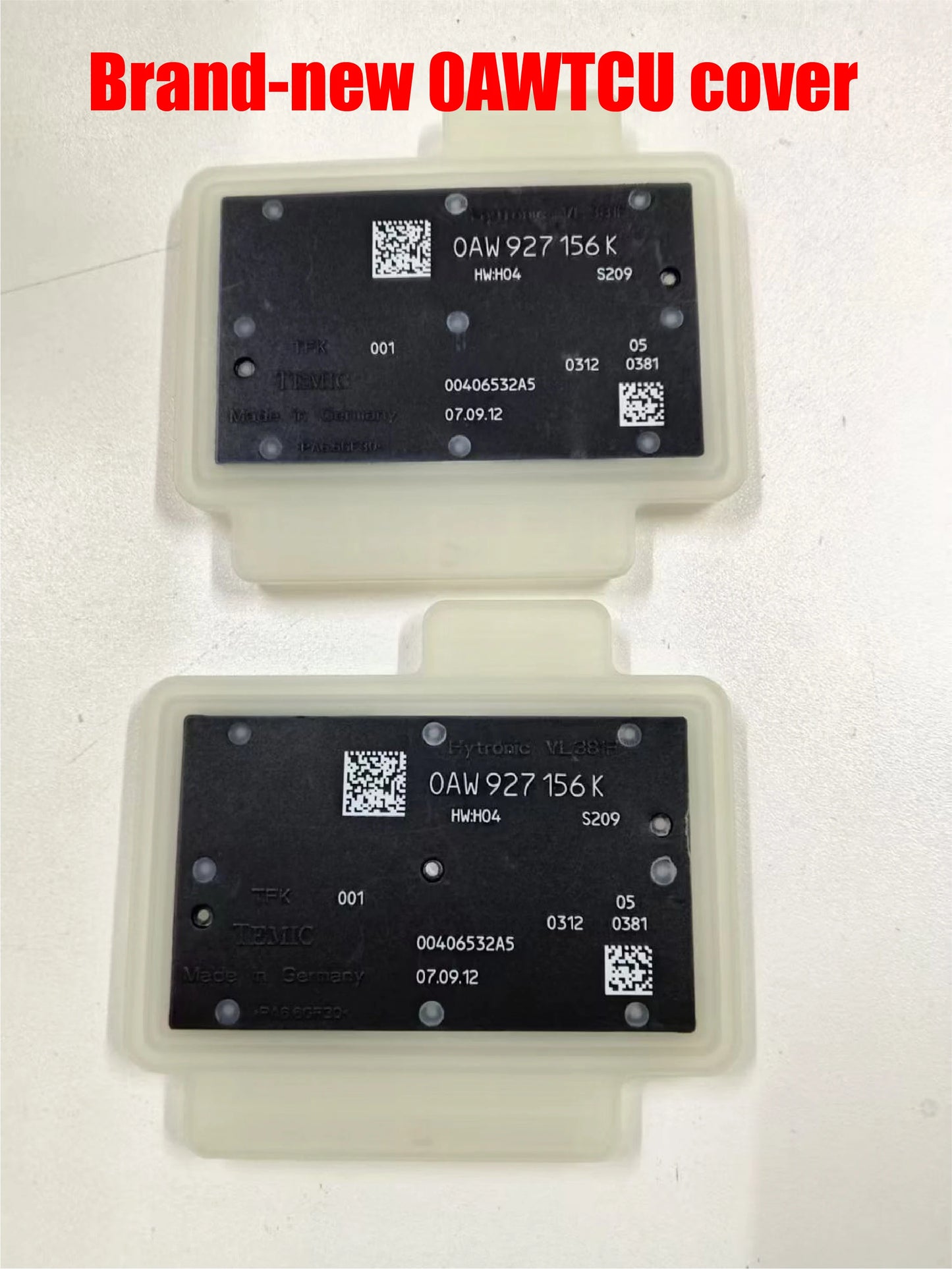 Brand new 0AW 0AW927156K 0AW927156H Automatic Transmission Control Unit Module TCM TCU ECU Panel Cover Suitable for Audi.