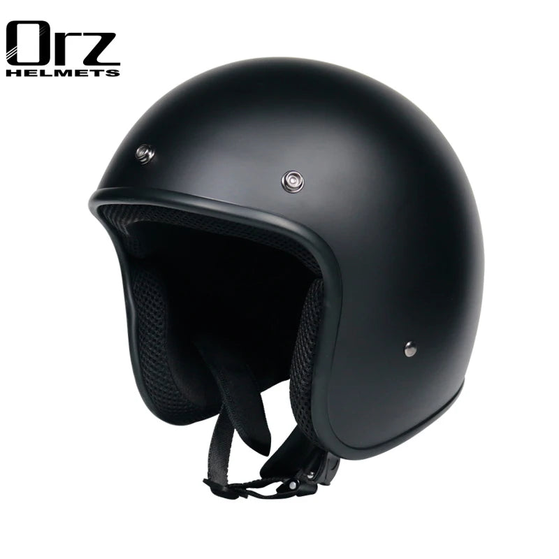 Motorcycle Helmet Motocicleta Cacapete Casco Casque Retro open face helmet 3/4 moto casco DOT approved