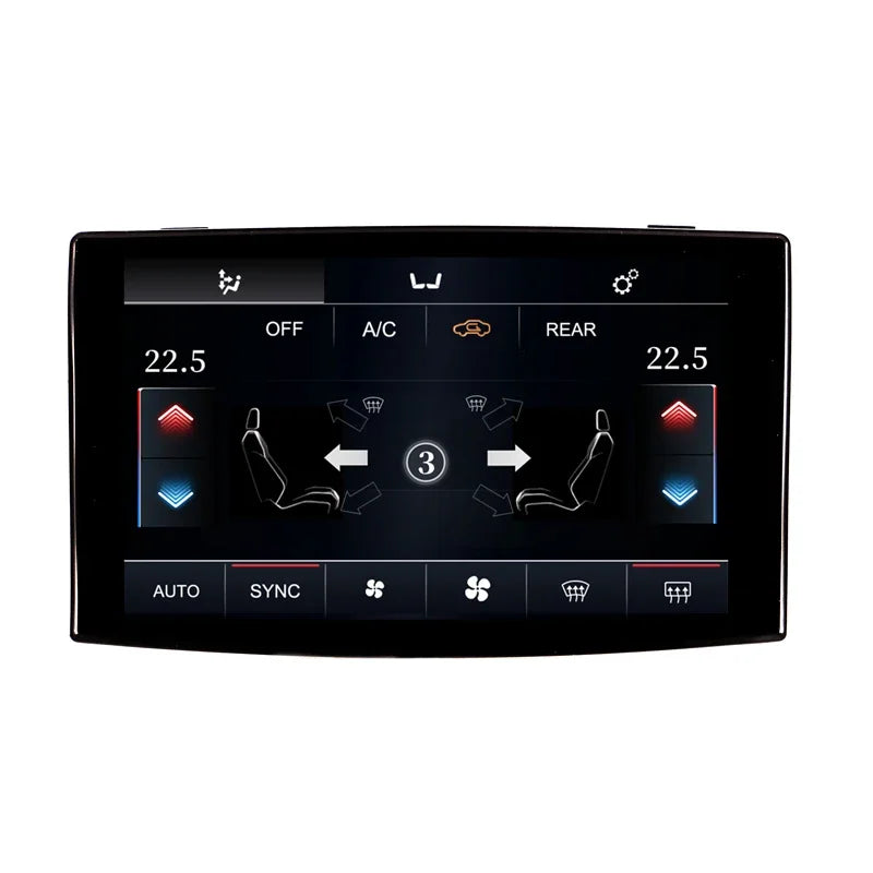 Digital AC Control Panel For Audi A8 2005-2010 AC Panel Display LCD Climate Board Stereo Screen android auto radios