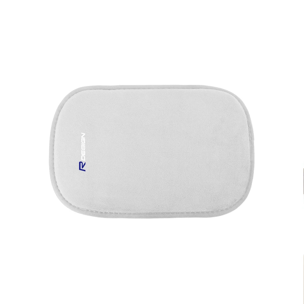1PC Central Console Hand-held Fur Leather Protection Mat Auto Armrests soft Storage Box Pad For Volvo RDESIGN Auto Accessories