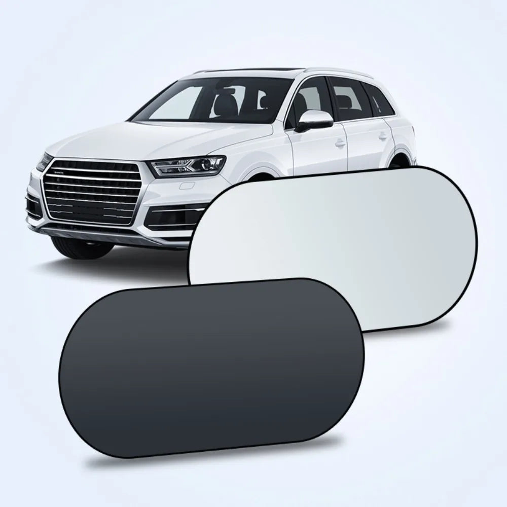Car Sun Shade UV Protection Folding Auto Rear Window Sunshade Universal Car Window Visor with Suction Cups