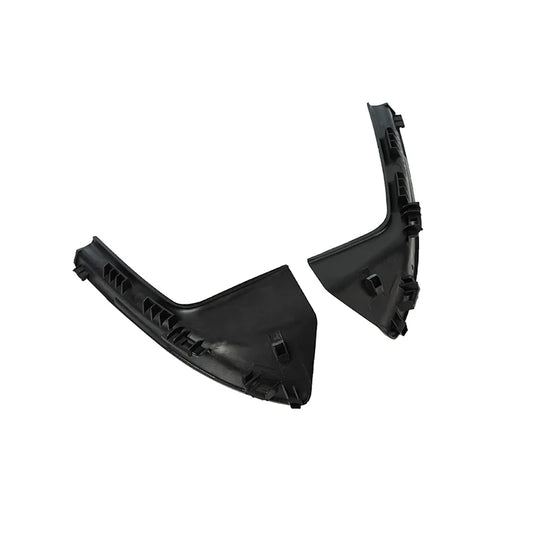 2Pcs Front Windshield Cowl Grille Panel Set For Nissan Versa Sedan Hatchback Tiida 2007-2012 Left/ Right Black Plastic Panel