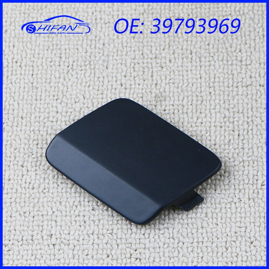 39793969 Front Bumper Towing Tow Hook Eye Cover Cap Unpainted For Volvo S60 V60 2019 2020 2021 2022 2023 2024 Car Accessories