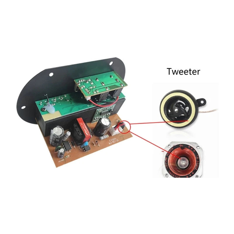 Powerful Car Audios Power Amplifier 12V Amplifier Board Mono Bass Subwoofers Amplifier for Car Truck D7YA