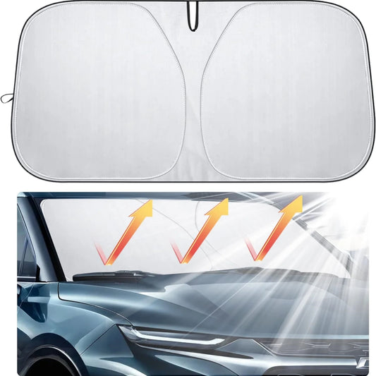 2024 New Car Front Window Sunshade Cover Sun Shade Windshield Visor Windscreen Folding Auto UV Protection Styling Accessories