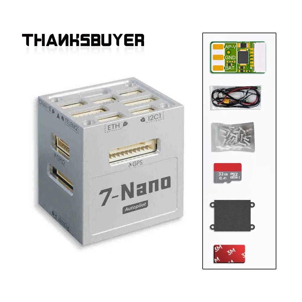 CUAV 7-Nano Autopilot Opensource System for Multi-copter Fixed Wing Compatible with ArduPilot and PX4 Firmware
