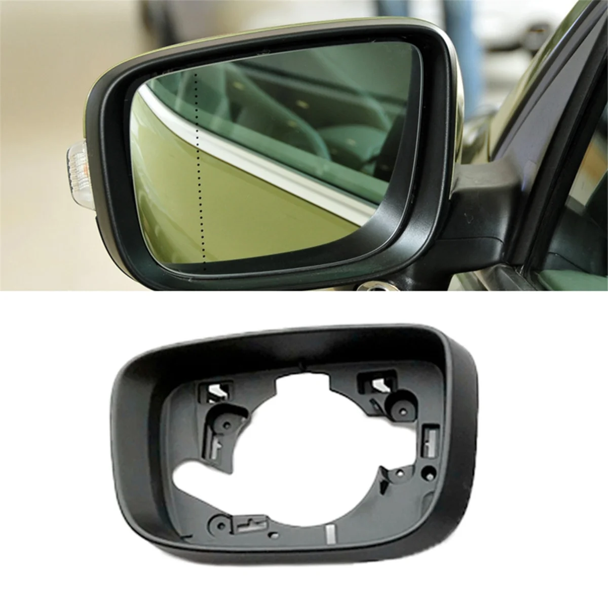Reversing Mirror Frame for Volvo XC60 2009-2017 Rearview Mirror Cover Frame,Left