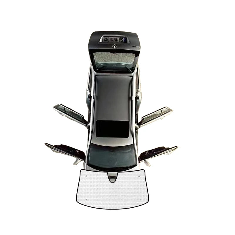 Full Car Sunshade Mat for Ford Transit Tourneo Custom 2012~2023 2013 Side Window Parasol Visor Cover Part Curtain Pad Accessorie