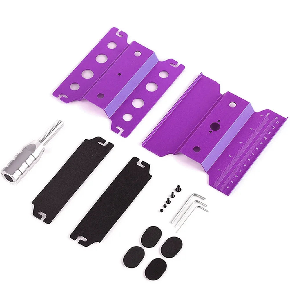 RC Car Tool Lifting Work Stand Mounting Platform 360 Degree Rotating Repair Station For 1/10 1/8 Buggy Crawler Car