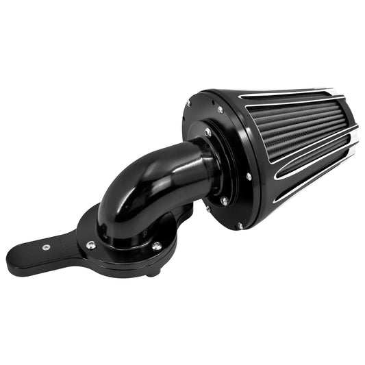 Motorcycle Air Filter Air Cleaner System Black For Harley M8 Touring Electra Street Glide FLHR 2017-Up Softail FXLD FXBB 18-Up