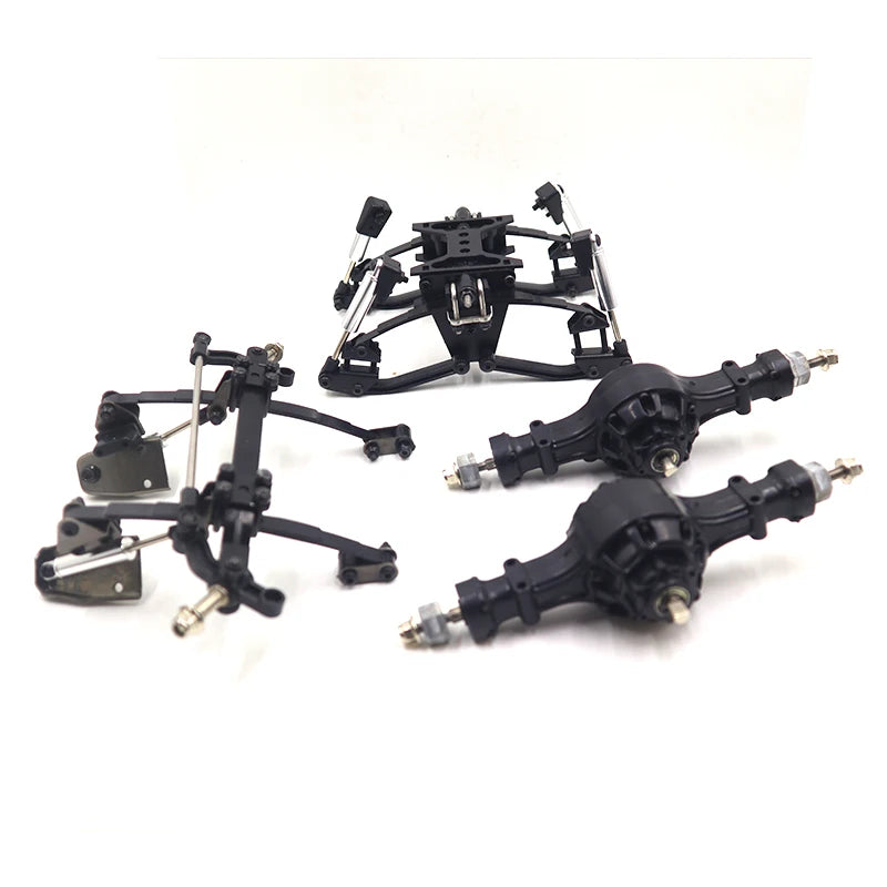 front and rear suspension/rear drive axlet/gearbox for 1/14 Tamiya RC Truck Trailer Scania 770S Actros Volvo MAN Hercules Parts