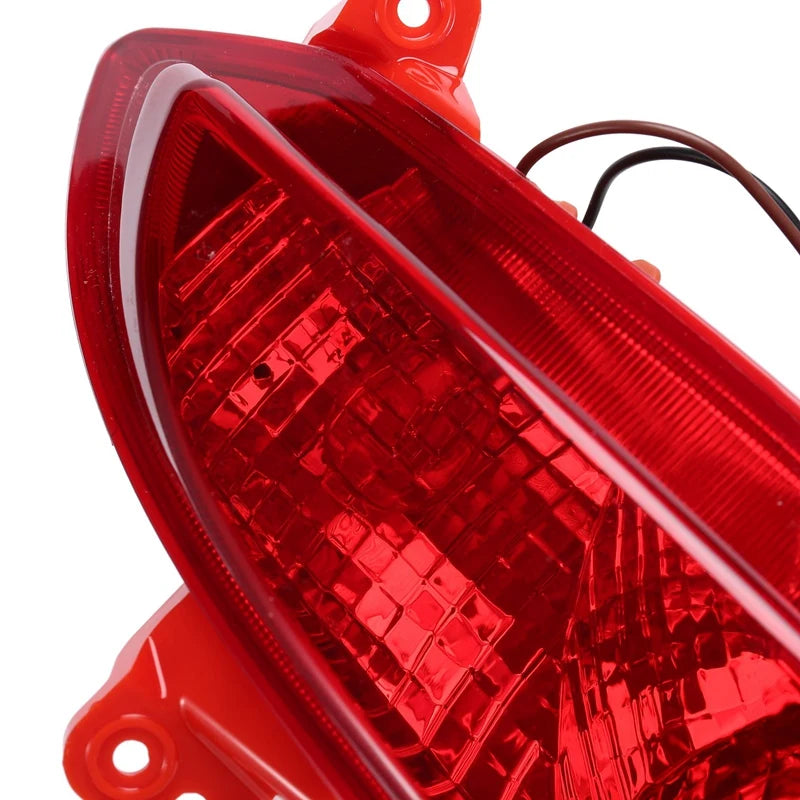 Car Rear Bumper Fog Light Parking Warning Reflector Taillights Without Clip For Hyundai Santa Fe IX45 2013-2015