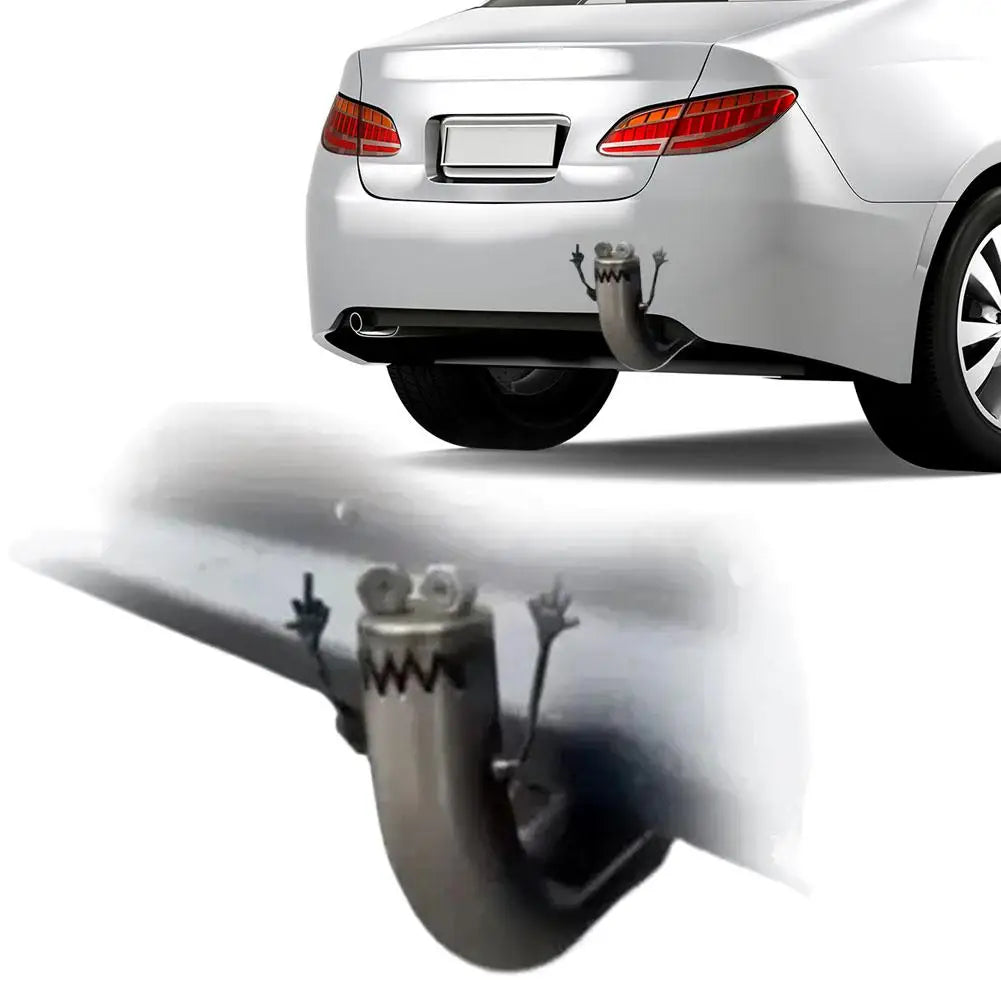 Car Exhaust Pipe Decoration Cover Hitch Trailer Protector Cap Secure Hook Dust Plug Protector Cover Cap Trailer For Trucks RV